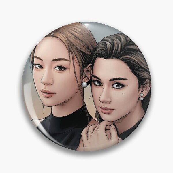 Item preview, LenaMiu Stare Thai GL Kdrama Actress LGBTQ+ Cartoon Art Wall Decor Comic Print Poster Shirt Cell  designed and sold by Mind Space.