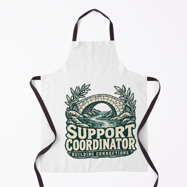 Item preview, NDIS Support Coordinator – Building Connections Linocut designed and sold by Witcrafters.