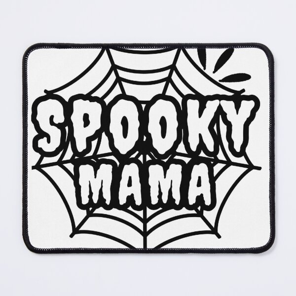 Item preview, Spooky Mama Cute Halloween Spider Web Design designed and sold by Sela Art .
