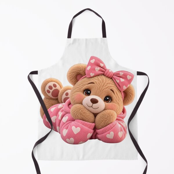 Item preview, Playful Teddy Bear Lying Down designed and sold by Dovarune.