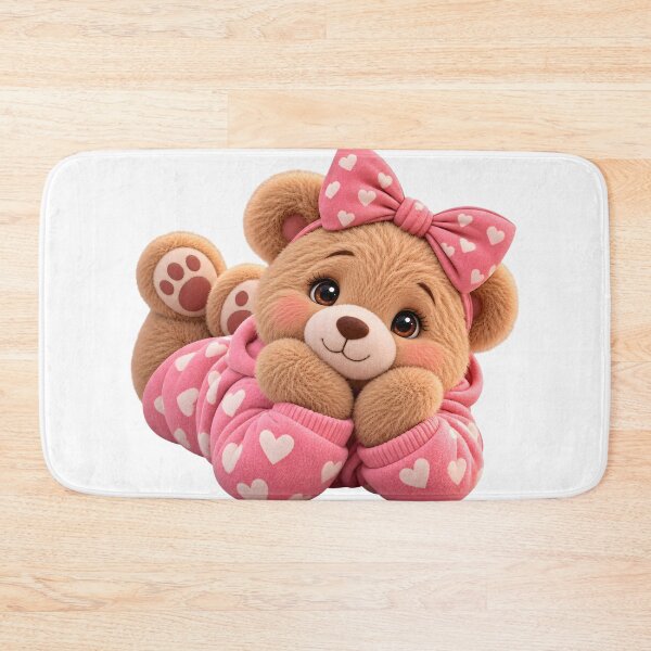 Item preview, Playful Teddy Bear Lying Down designed and sold by Dovarune.