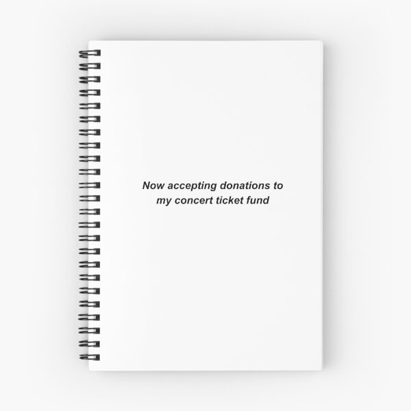 Item preview, Concert Ticket Fund designed and sold by yourlocalltyler.