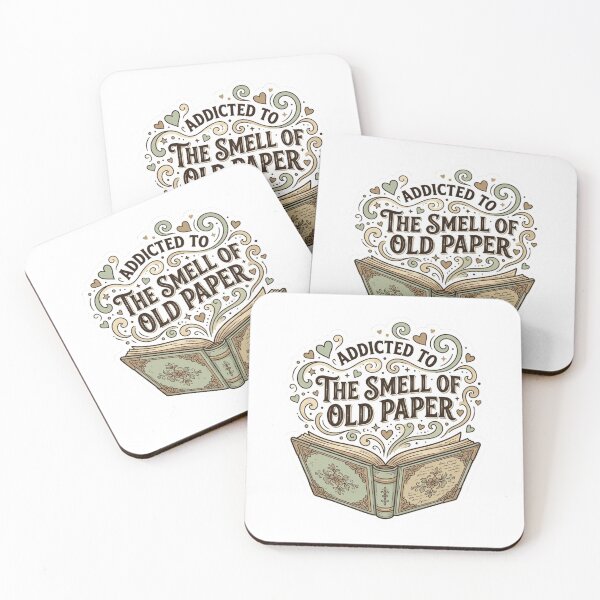 Item preview, Addicted To The Smell Of Old Paper Bibliophile Book Lover Dark Academia Humor designed and sold by raedattia.
