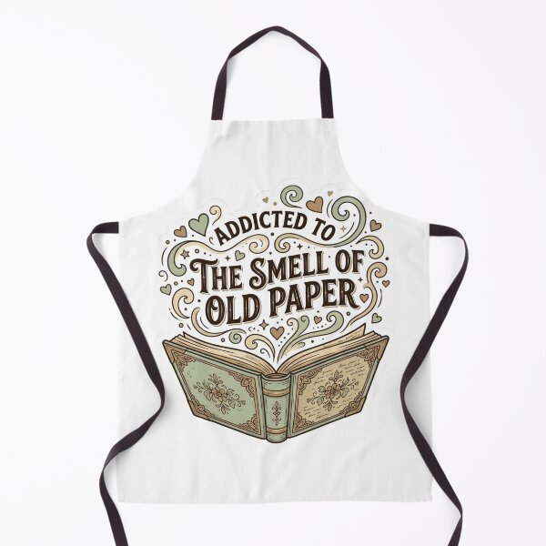 Item preview, Addicted To The Smell Of Old Paper Bibliophile Book Lover Dark Academia Humor designed and sold by raedattia.