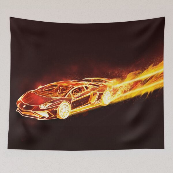 Item preview, Flaming Car designed and sold by MasqueradeMagic.