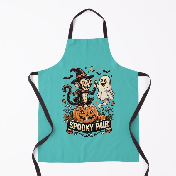 Item preview, Spooky Pair - Halloween with monkey designed and sold by ParadoxParadox.