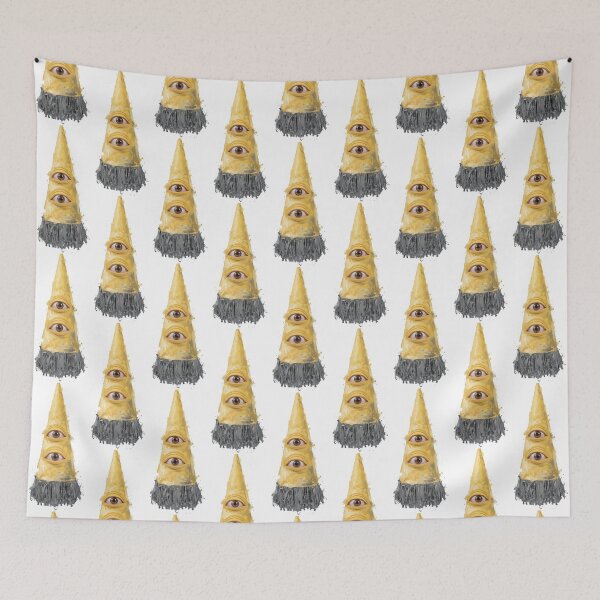Item preview, Two Eyed Hooded Cone Monster designed and sold by Yellow Zone.