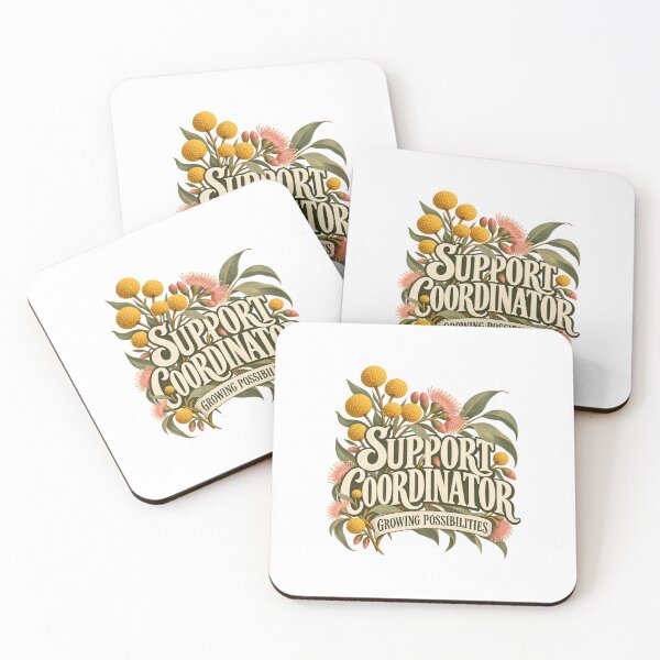 Item preview, NDIS Support Coordinator – Growing Possibilities Botanical designed and sold by Witcrafters.