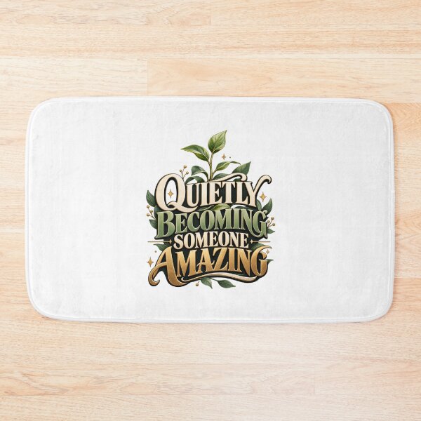Item preview, Quietly Becoming Someone Amazing – Self Growth Motivation Design designed and sold by okay 2 look .