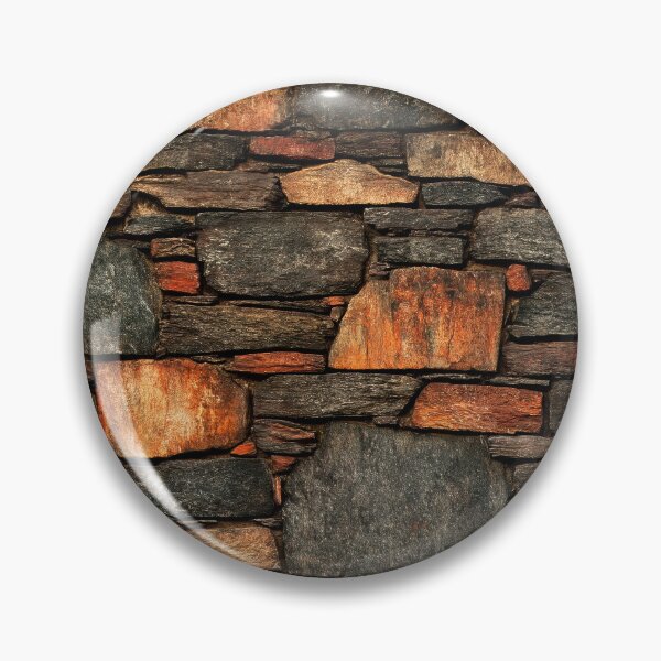 Item preview, Earthy Terracotta and Slate Fortress Wall Art designed and sold by Piotrek0001.