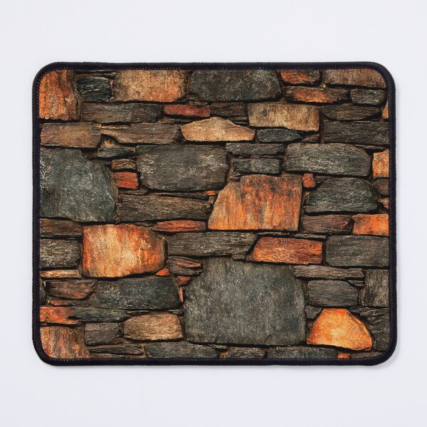 Item preview, Earthy Terracotta and Slate Fortress Wall Art designed and sold by Piotrek0001.