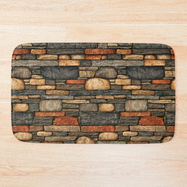 Item preview, Layered Flagstone Masonry in Earthy Hues designed and sold by Piotrek0001.