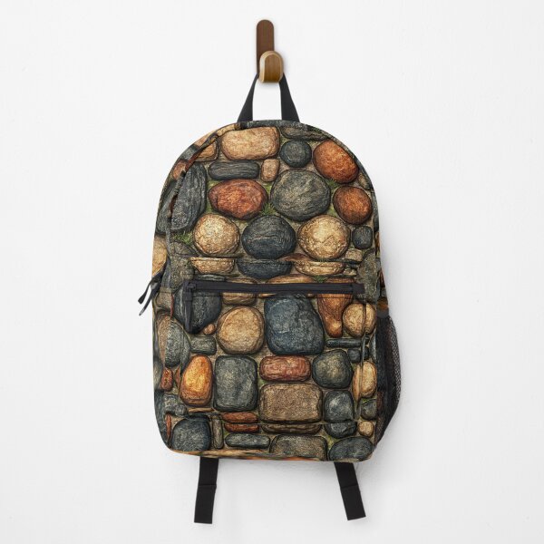 Item preview, Mixed River Rock Cobblestone Wall Texture designed and sold by Piotrek0001.