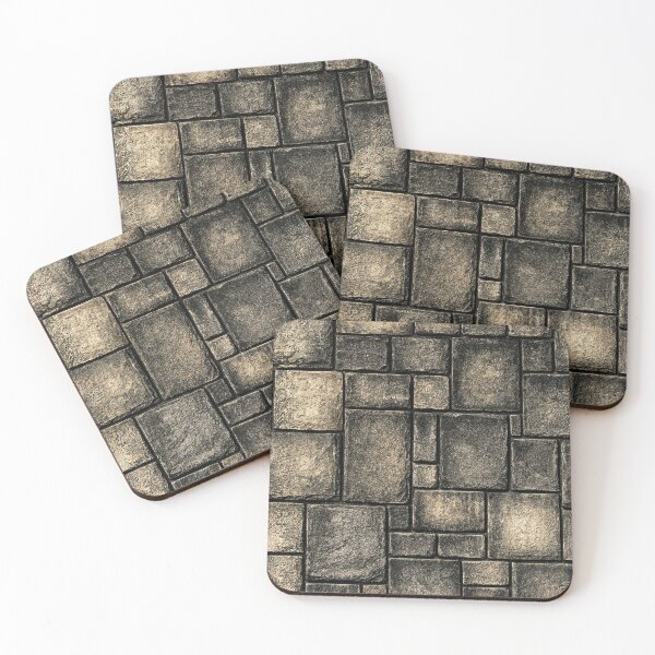 Item preview, Large Grey Ashlar Fortress Stone Wall Art designed and sold by Piotrek0001.