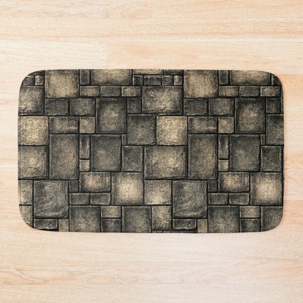 Item preview, Large Grey Ashlar Fortress Stone Wall Art designed and sold by Piotrek0001.