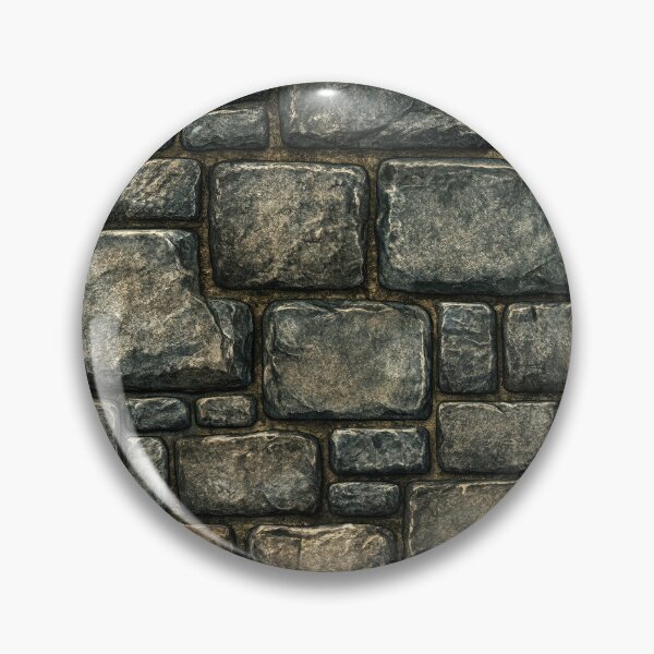 Item preview, Weathered Grey Stone Masonry with Green Moss designed and sold by Piotrek0001.