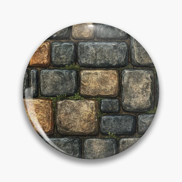 Item preview, Charcoal Fortress Wall with Golden Stone Accents designed and sold by Piotrek0001.