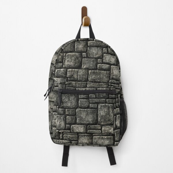 Item preview, Tightly Packed Grey Granite Castle Wall Art designed and sold by Piotrek0001.
