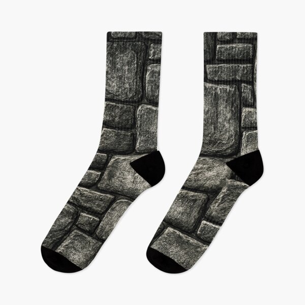 Item preview, Tightly Packed Grey Granite Castle Wall Art designed and sold by Piotrek0001.