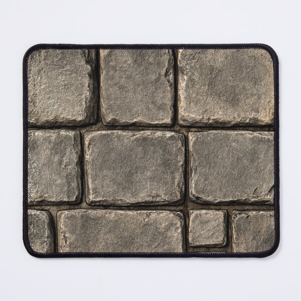 Item preview, Smooth Rectangular Grey Ashlar Stone Wall designed and sold by Piotrek0001.