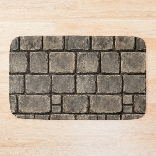 Item preview, Smooth Rectangular Grey Ashlar Stone Wall designed and sold by Piotrek0001.