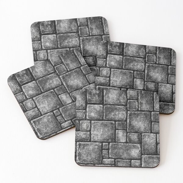 Item preview, Dark Basalt Stacked Stone Fortress Texture designed and sold by Piotrek0001.