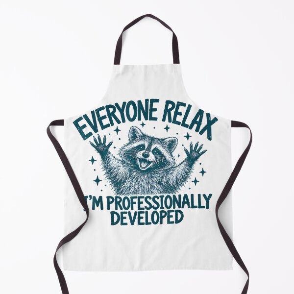 Item preview, Everyone Relax I'M Professionally Developed Raccoon designed and sold by studiopekepeke.