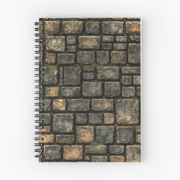 Item preview, Weathered Grey Cobblestone with Subtle Moss designed and sold by Piotrek0001.