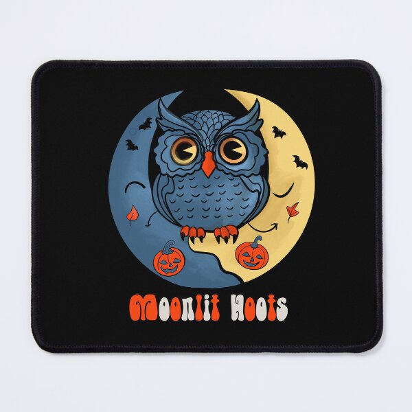 Item preview, Retro Owl. Moonlit Hoots. vintage halloween designed and sold by Jagil_art.