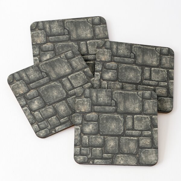 Item preview, Dark Dungeon Stone Block Masonry Texture designed and sold by Piotrek0001.