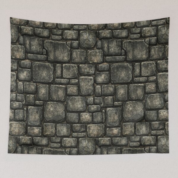 Item preview, Dark Dungeon Stone Block Masonry Texture designed and sold by Piotrek0001.
