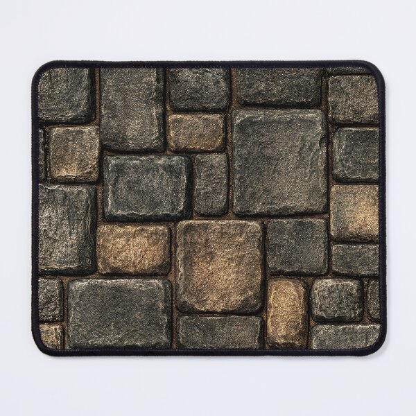 Item preview, Aged Grey Fortress Stone Wall Texture Art designed and sold by Piotrek0001.
