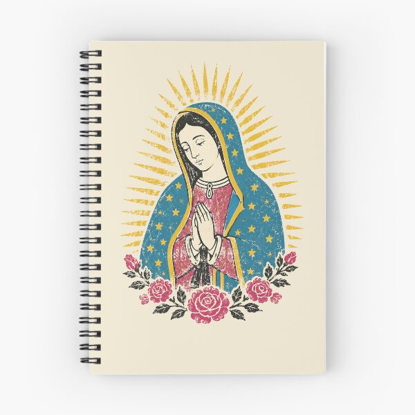 Item preview, Virgen de Guadalupe Rose Folk Art designed and sold by El Brown Mercado.