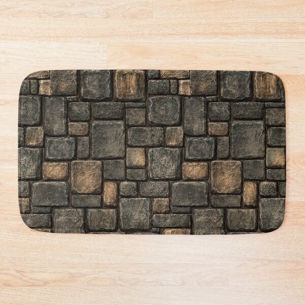 Item preview, Aged Grey Fortress Stone Wall Texture Art designed and sold by Piotrek0001.