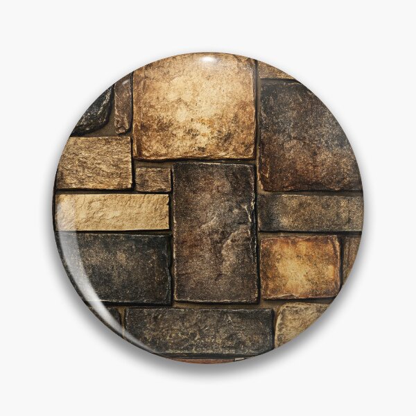 Item preview, Golden Brown Stacked Stone Masonry Texture designed and sold by Piotrek0001.
