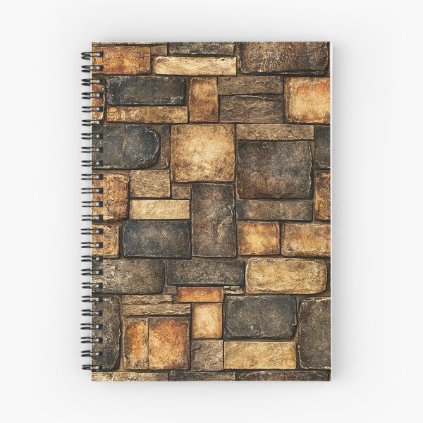 Item preview, Golden Brown Stacked Stone Masonry Texture designed and sold by Piotrek0001.