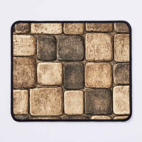 Item preview, Warm Beige Square Cut Stone Block Wall Art designed and sold by Piotrek0001.