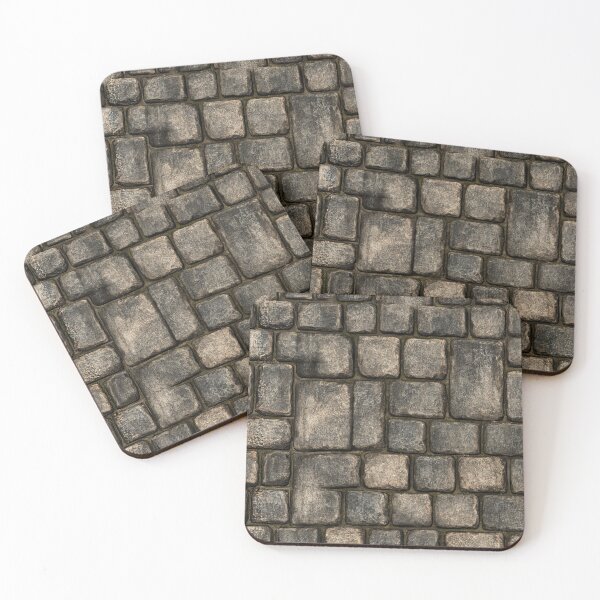 Item preview, Uniform Grey Castle Stonework Masonry Texture designed and sold by Piotrek0001.