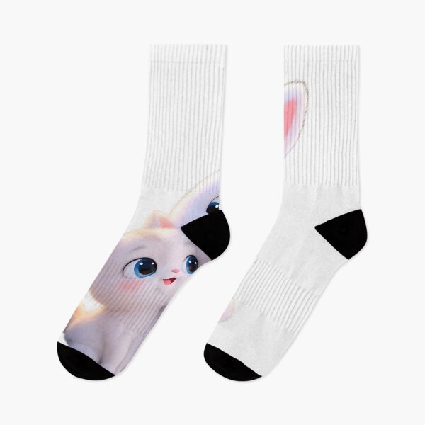 Item preview, Cute Bunny and Kitten Friendship designed and sold by Pawzenix.