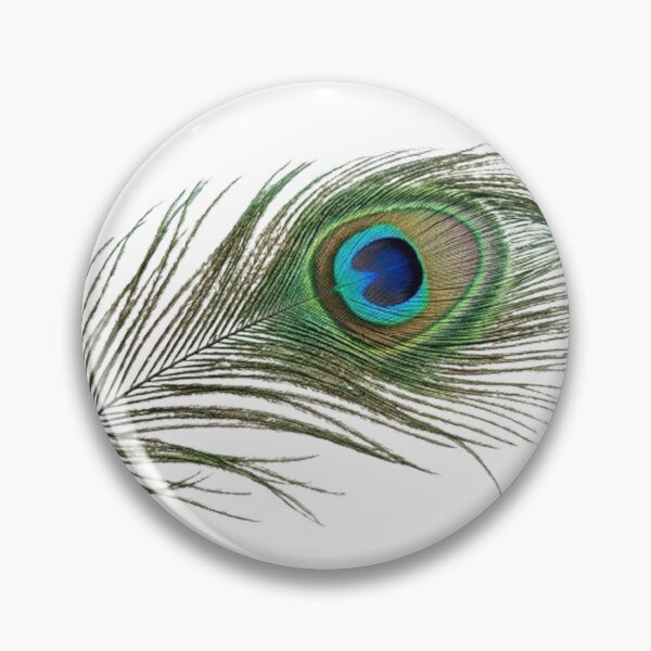 Item preview, Elegant Emerald Peacock Feather designed and sold by PetalsPaws.