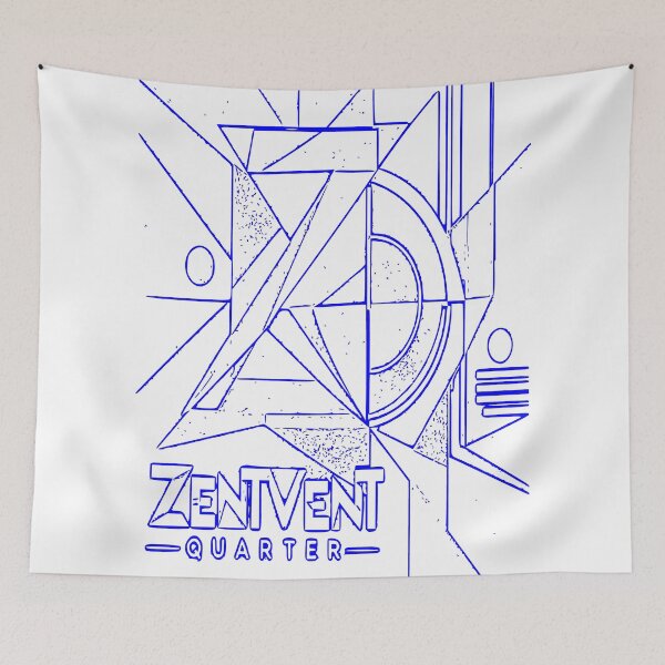 Item preview, Zentvent Quarter Geometric Emblem designed and sold by Zentvent Quarter.
