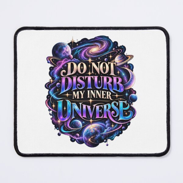 Item preview, Do Not Disturb My Inner Universe – Cosmic Introvert Celestial Typography Design designed and sold by okay 2 look .