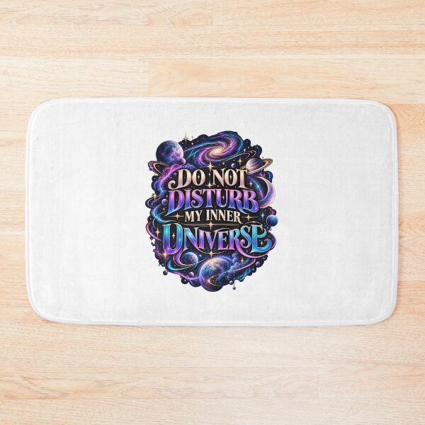 Item preview, Do Not Disturb My Inner Universe – Cosmic Introvert Celestial Typography Design designed and sold by okay 2 look .