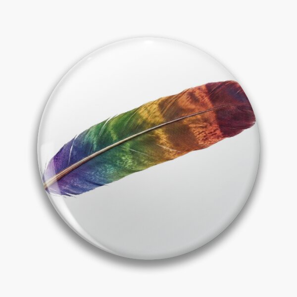 Item preview, Rainbow Feather Art designed and sold by PetalsPaws.