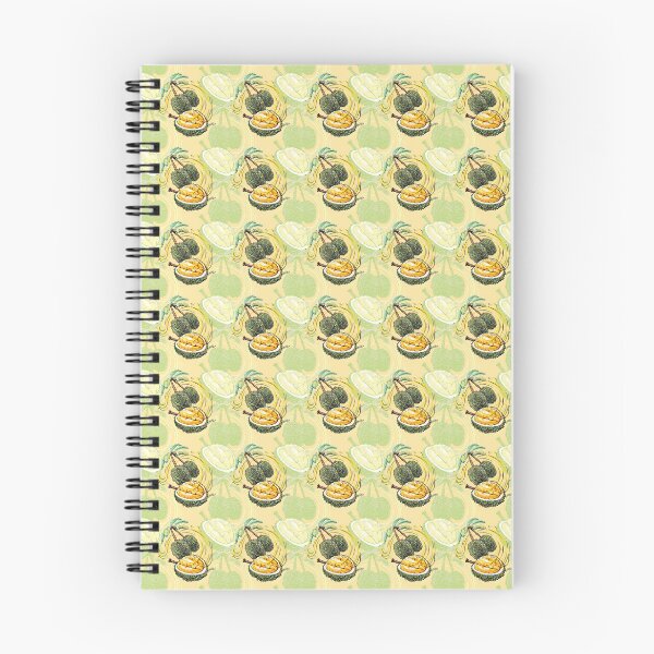 Item preview, Durian Happy Fruit Pattern designed and sold by Konopikyu.