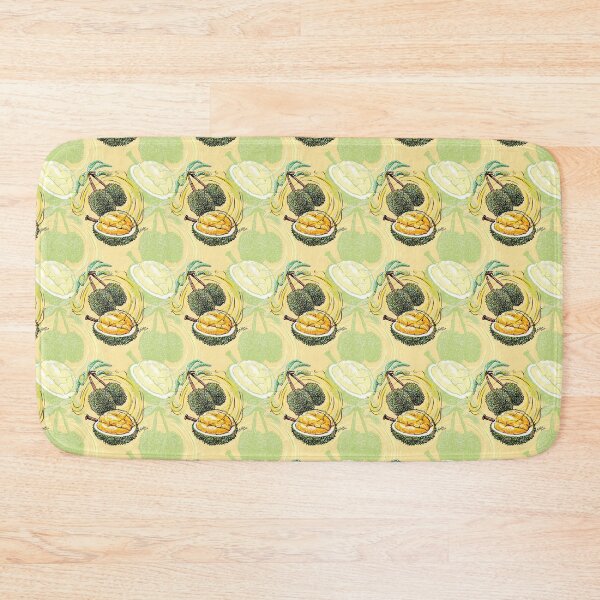 Item preview, Durian Happy Fruit Pattern designed and sold by Konopikyu.