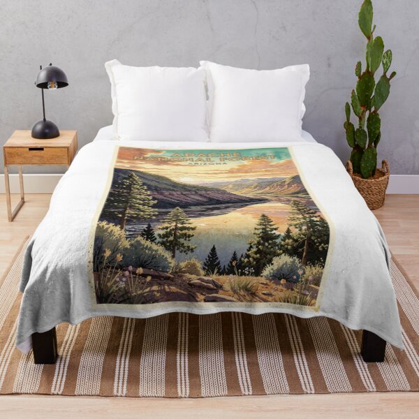 Item preview, Apache National Forest Arizona Vintage Watercolor Travel designed and sold by Teelogic.