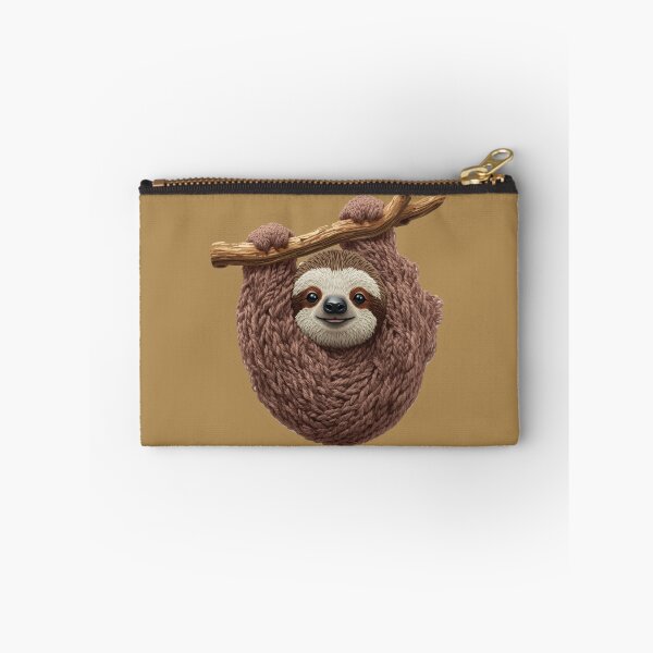 Item preview, Cute Crochet Sloth hanging on a Branch designed and sold by MargaretPolanco.