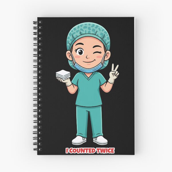 Item preview, I Counted Twice Funny Surgical Tech designed and sold by Woventique.
