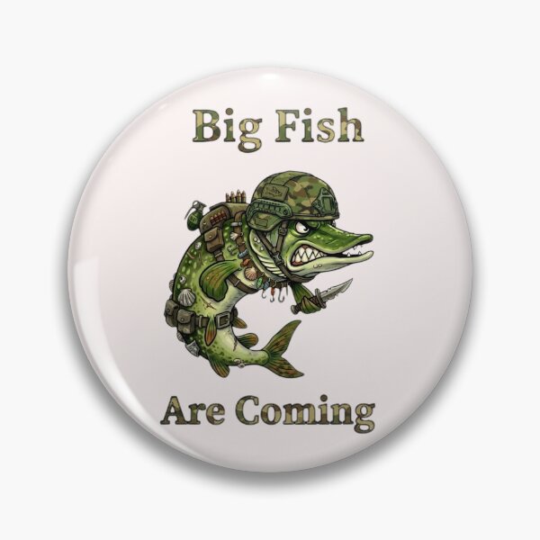 Item preview, Big fish are coming designed and sold by Stefanrajzer.